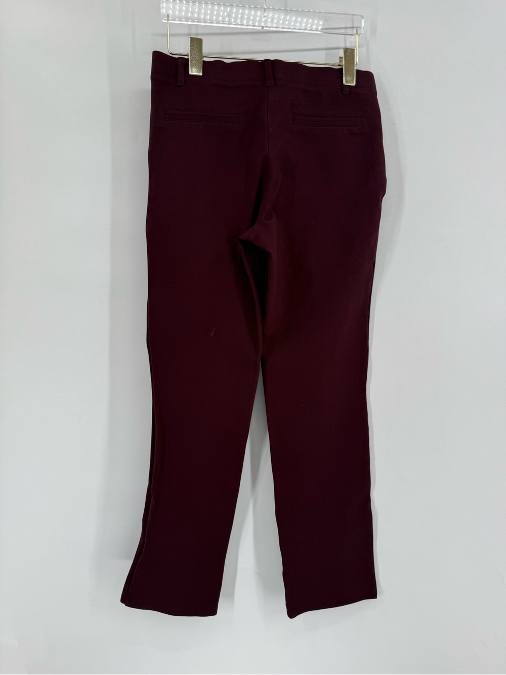 Quince maroon pants size medium